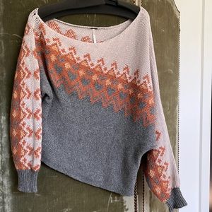 One shoulder sweater by Free People